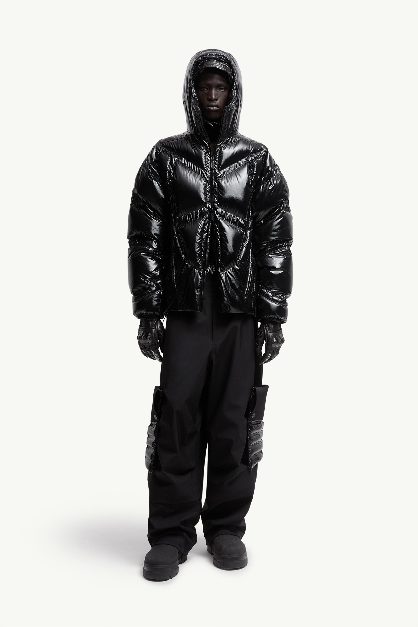 Moncler x A$AP Rocky Bahianinha Hooded Short Down Jacket - 2