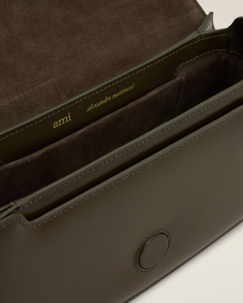 GREEN LEATHER SHOULDER BAG PARIS PARIS BAG 6