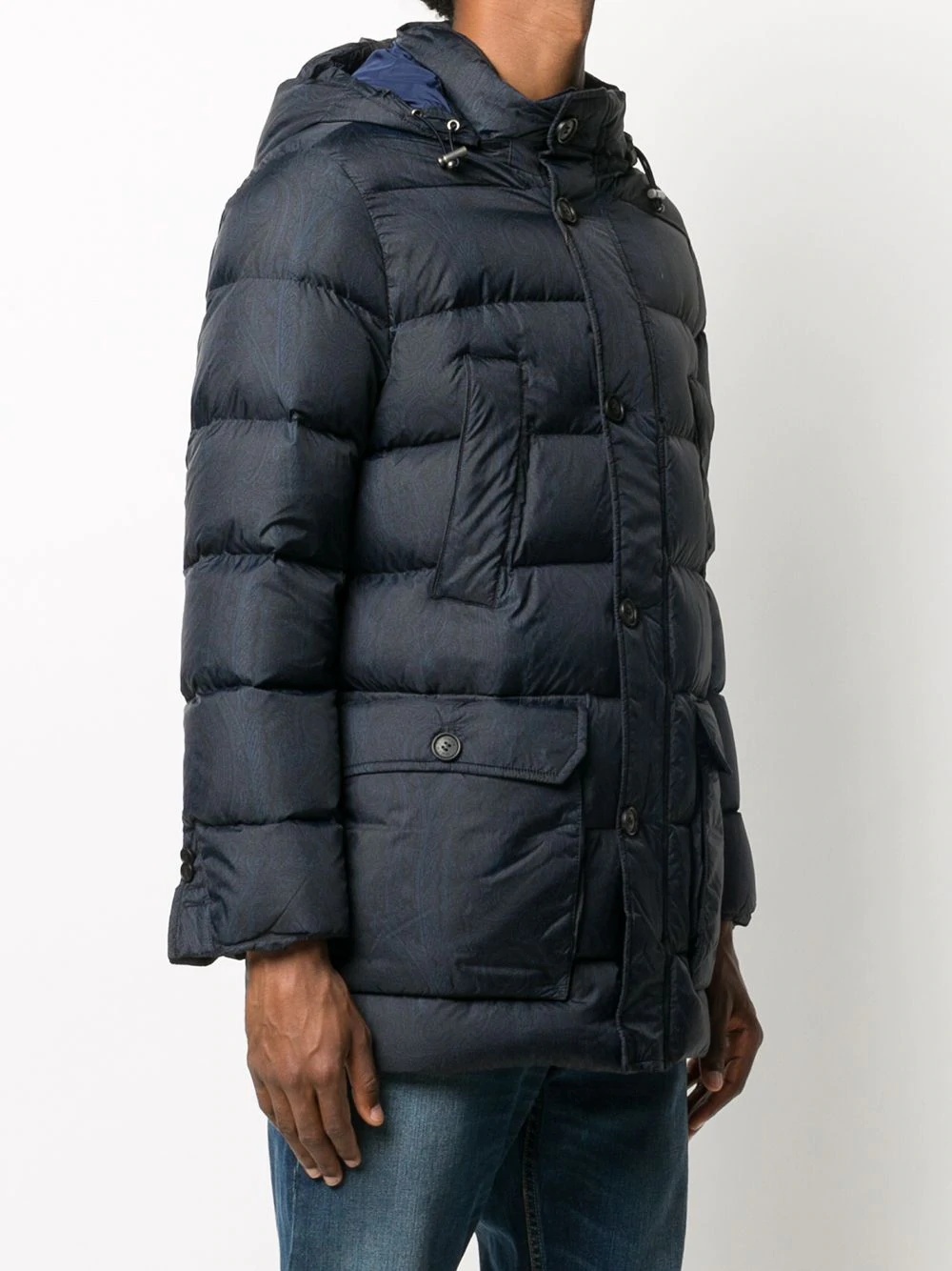 padded hooded jacket - 3