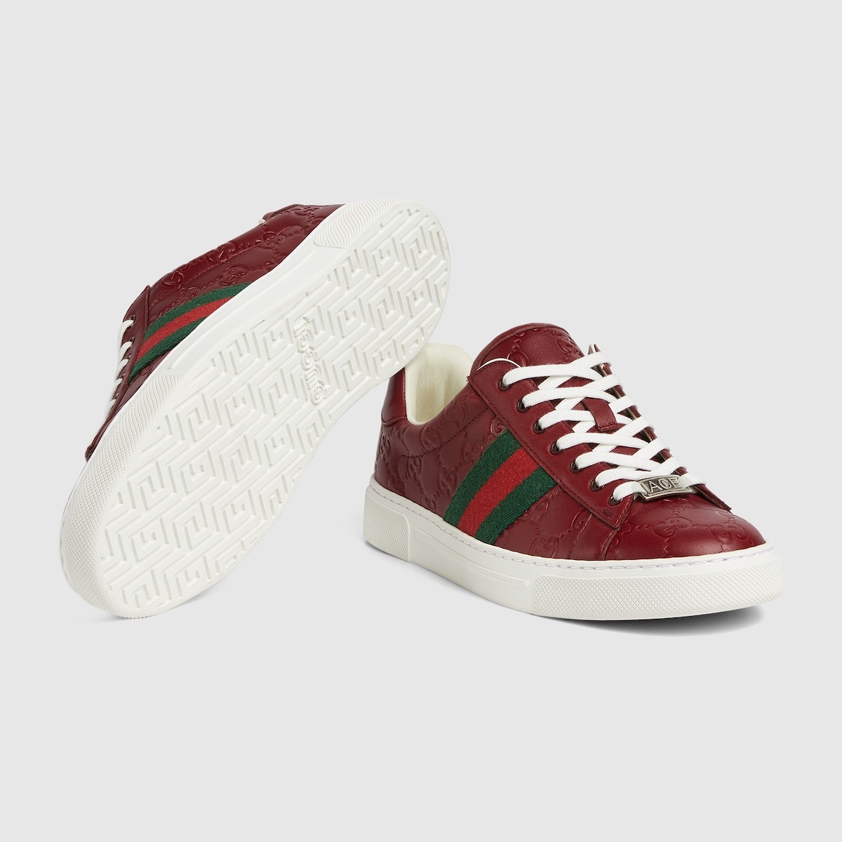 Women's Gucci Ace sneaker with Web - 6