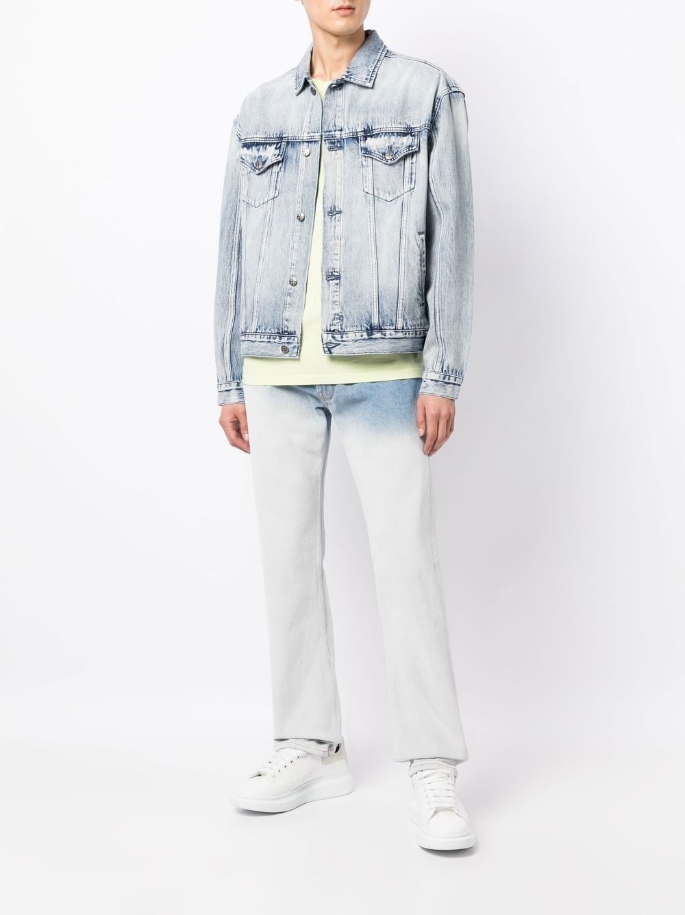 Oh G faded denim jacket - 2