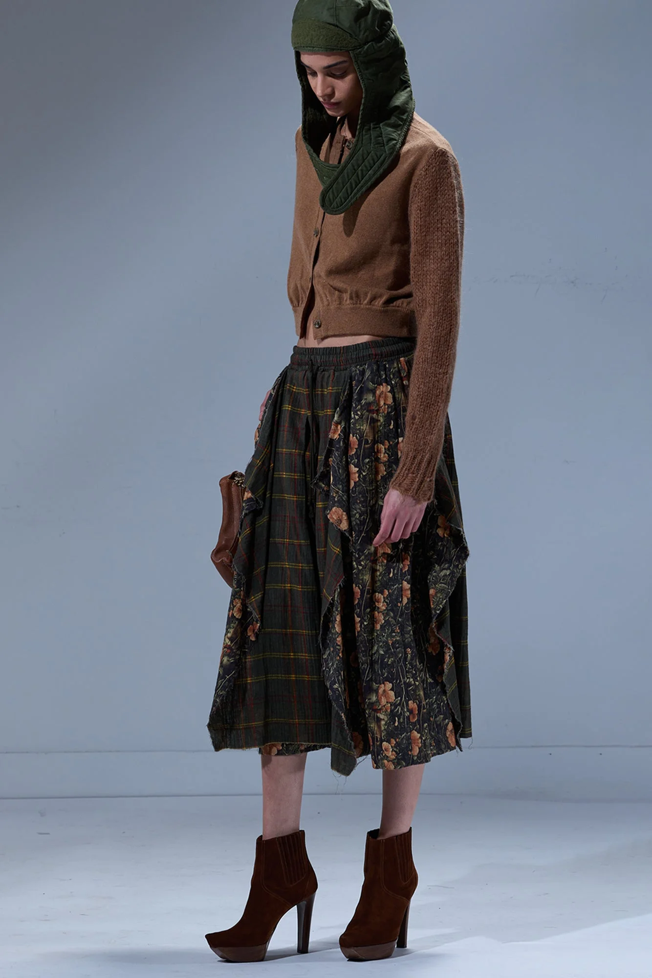 OVERLAY DECONSTRUCTED PANTS - 1