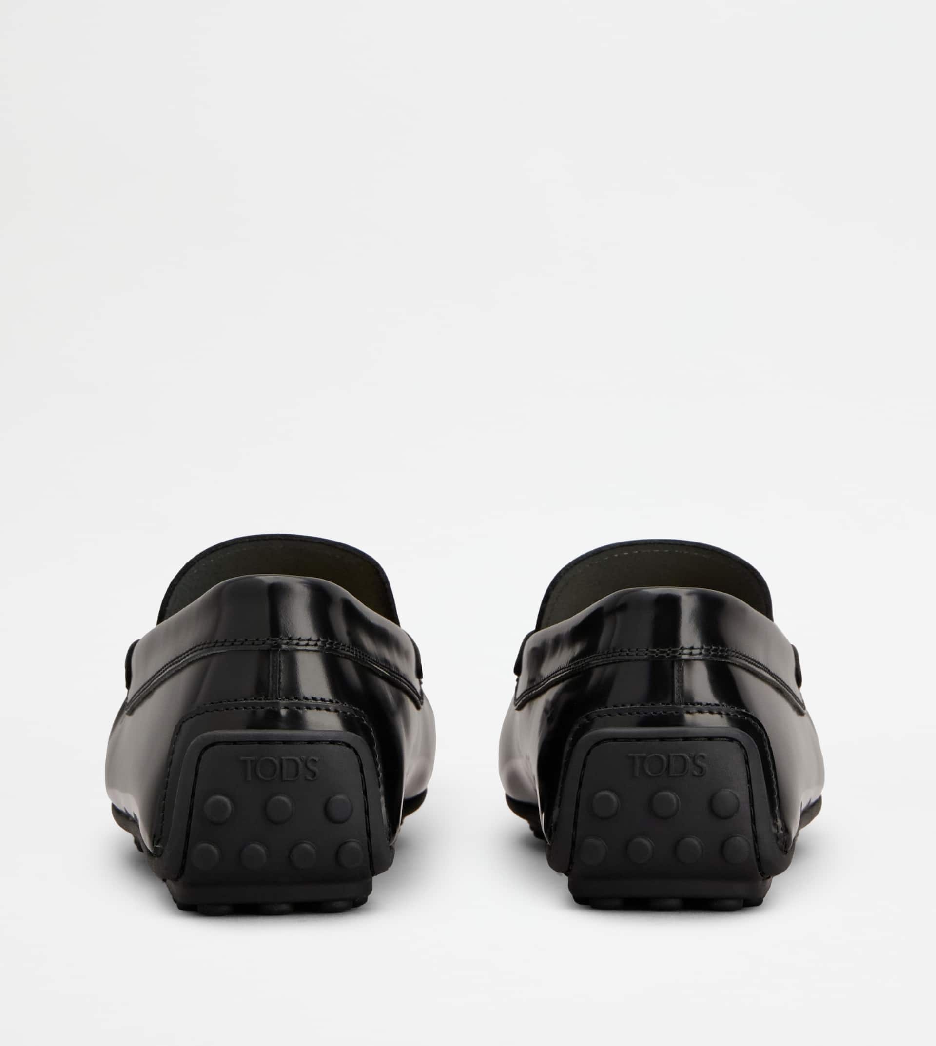 CITY GOMMINO DRIVING SHOES IN LEATHER - BLACK - 3