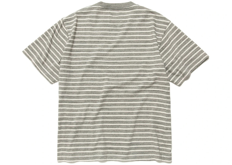 Human Made Human Made Striped Heart T-Shirt Grey outlook