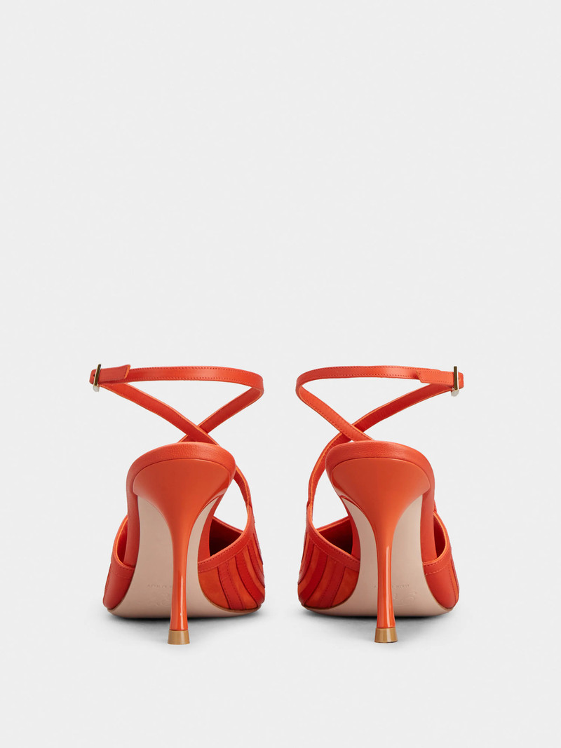 Roger Vivier I Love Slingback Pumps in leather outlook