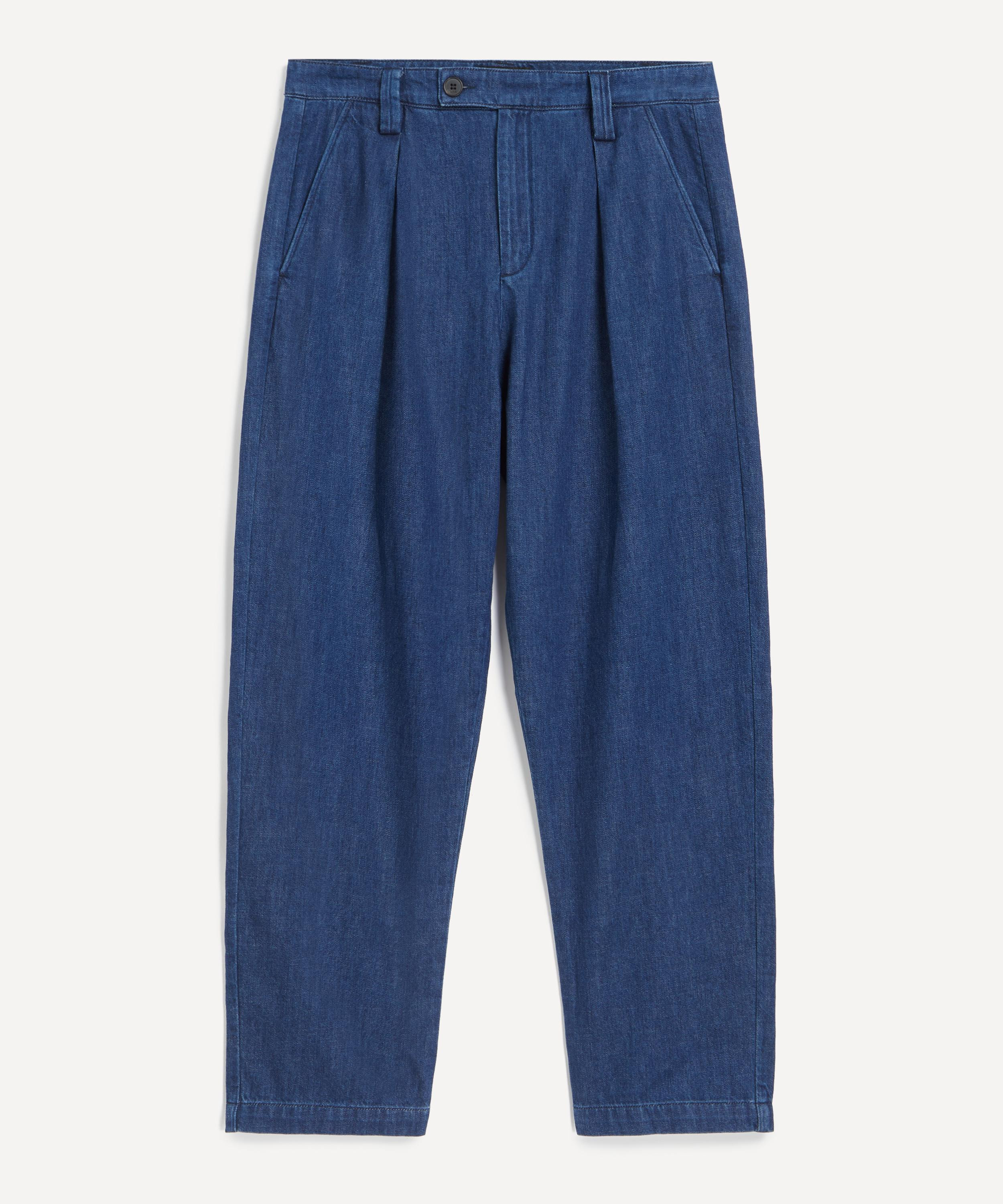 Renato Wide-Leg Tapered Jeans - 1