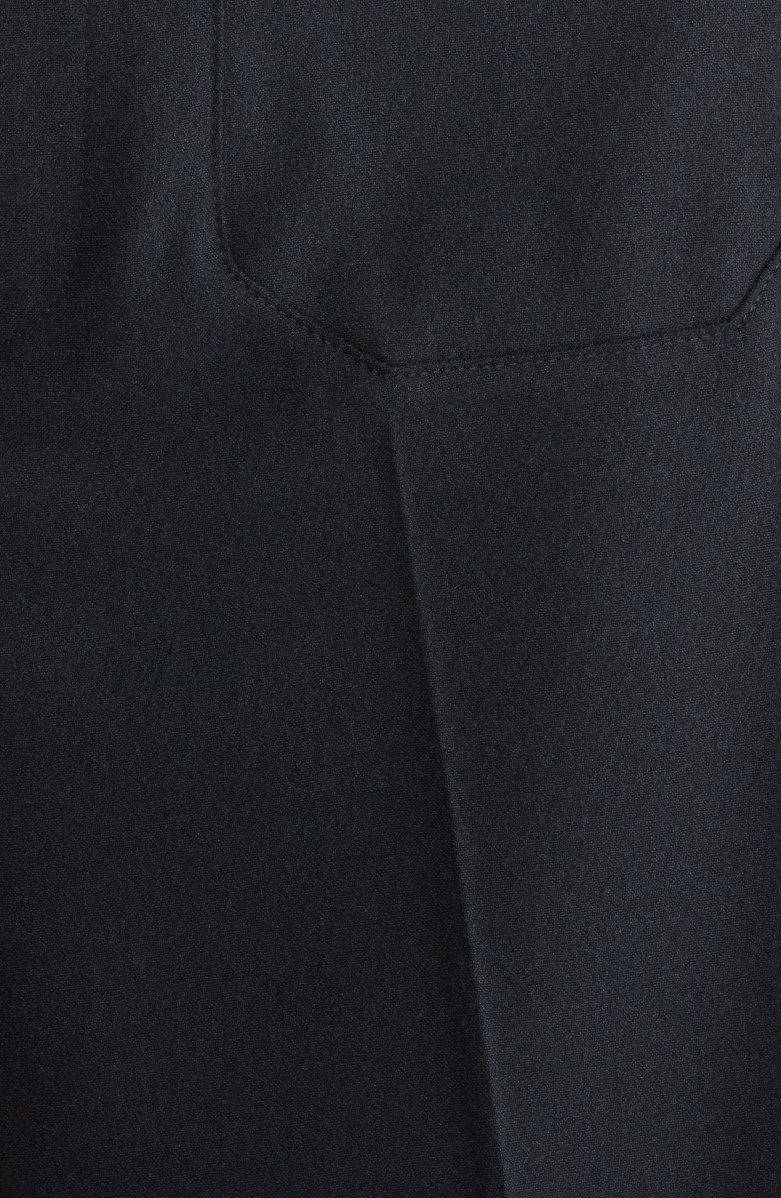 FRAME Modernist High Waist Pocket Pants in Dark Navy at Nordstrom - 6