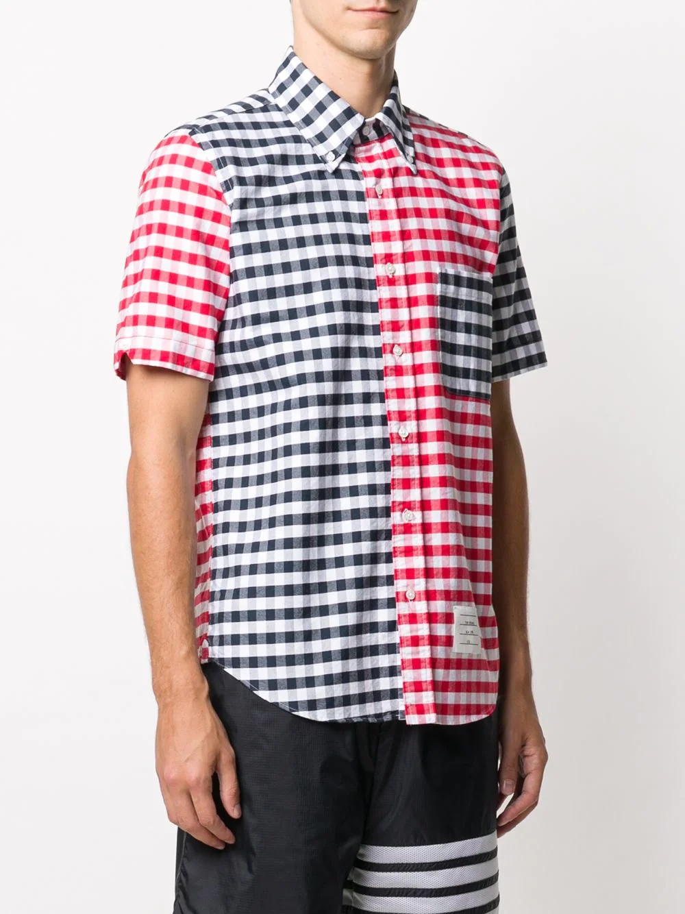 gingham check Oxford shirt - 3