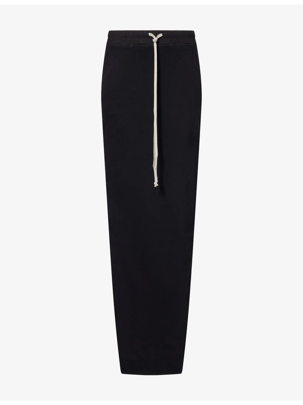 Pillar Draped Cotton Maxi Skirt - 1
