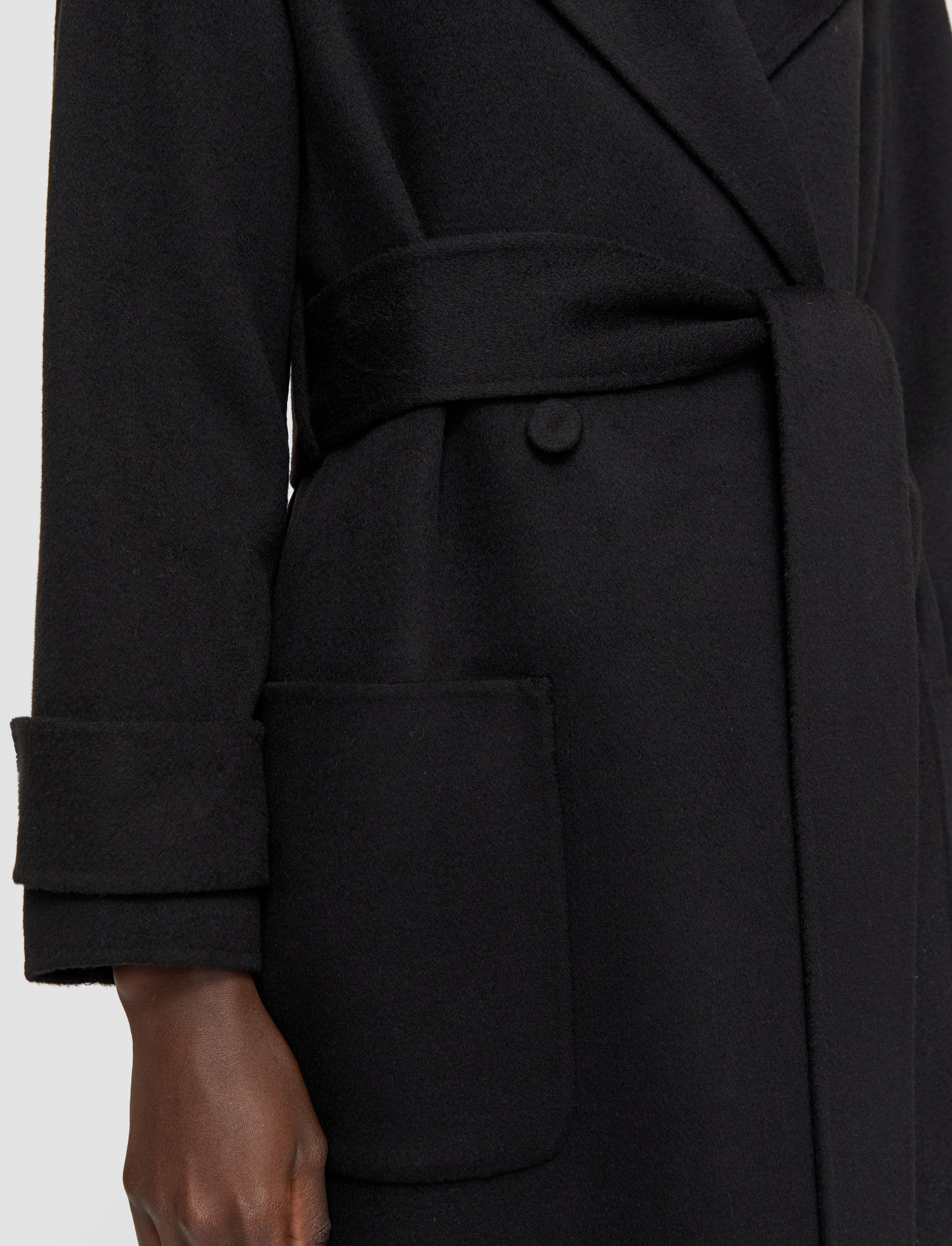 Double Face Cashmere Arline Coat - 5