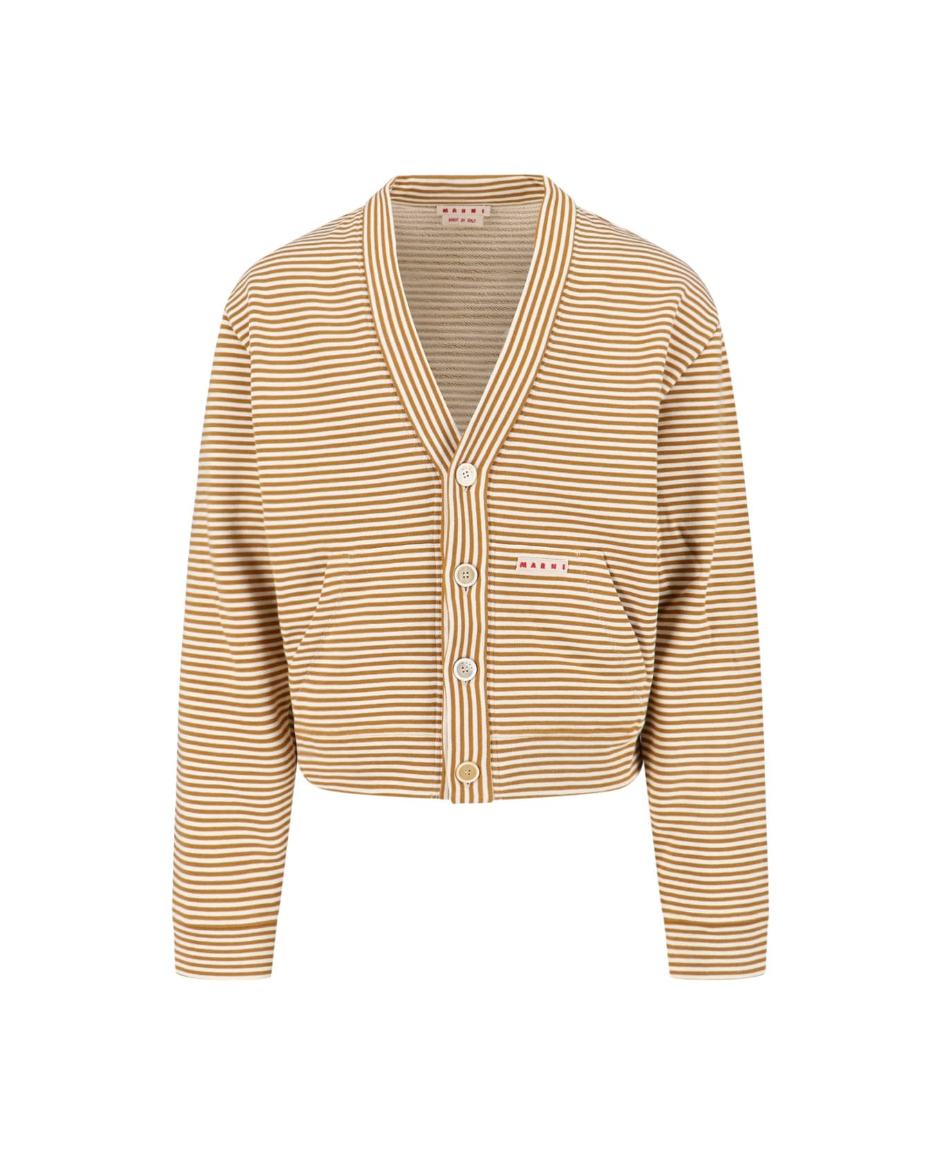 Striped Cardigan - 1