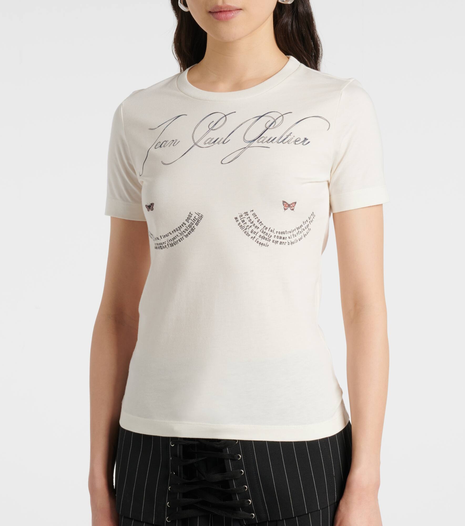 Logo printed cotton jersey t-shirt - 6