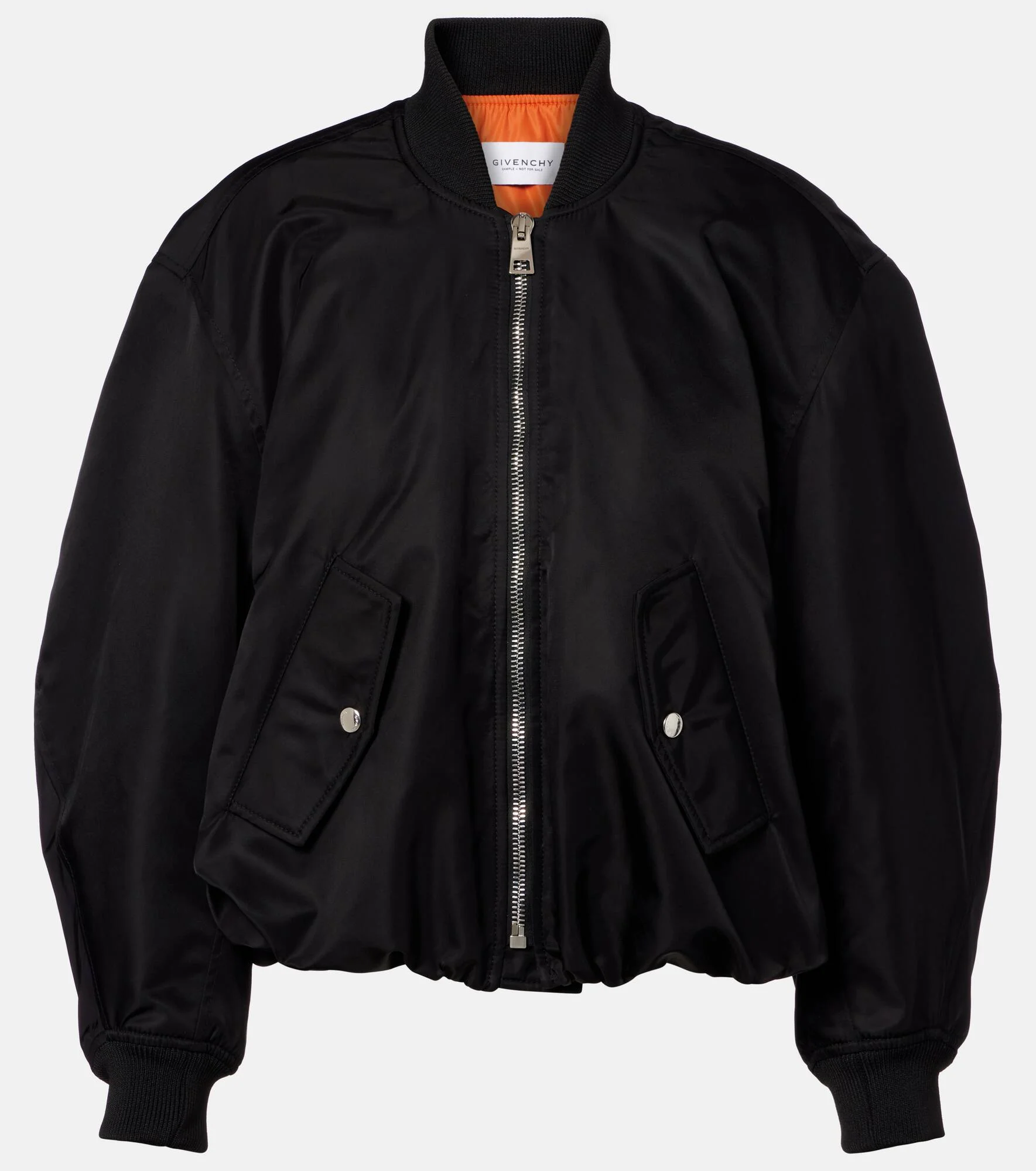 Cropped bomber jacket - 1