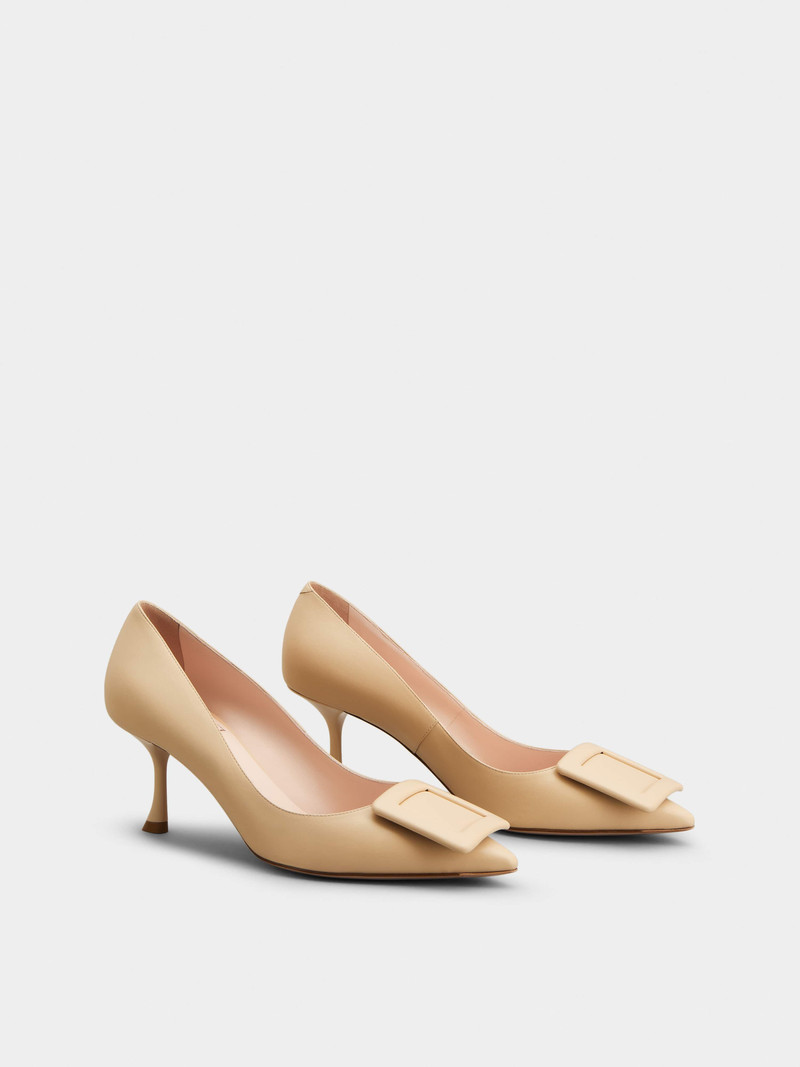 Roger Vivier Viv' In The City Pumps in Soft Leather outlook