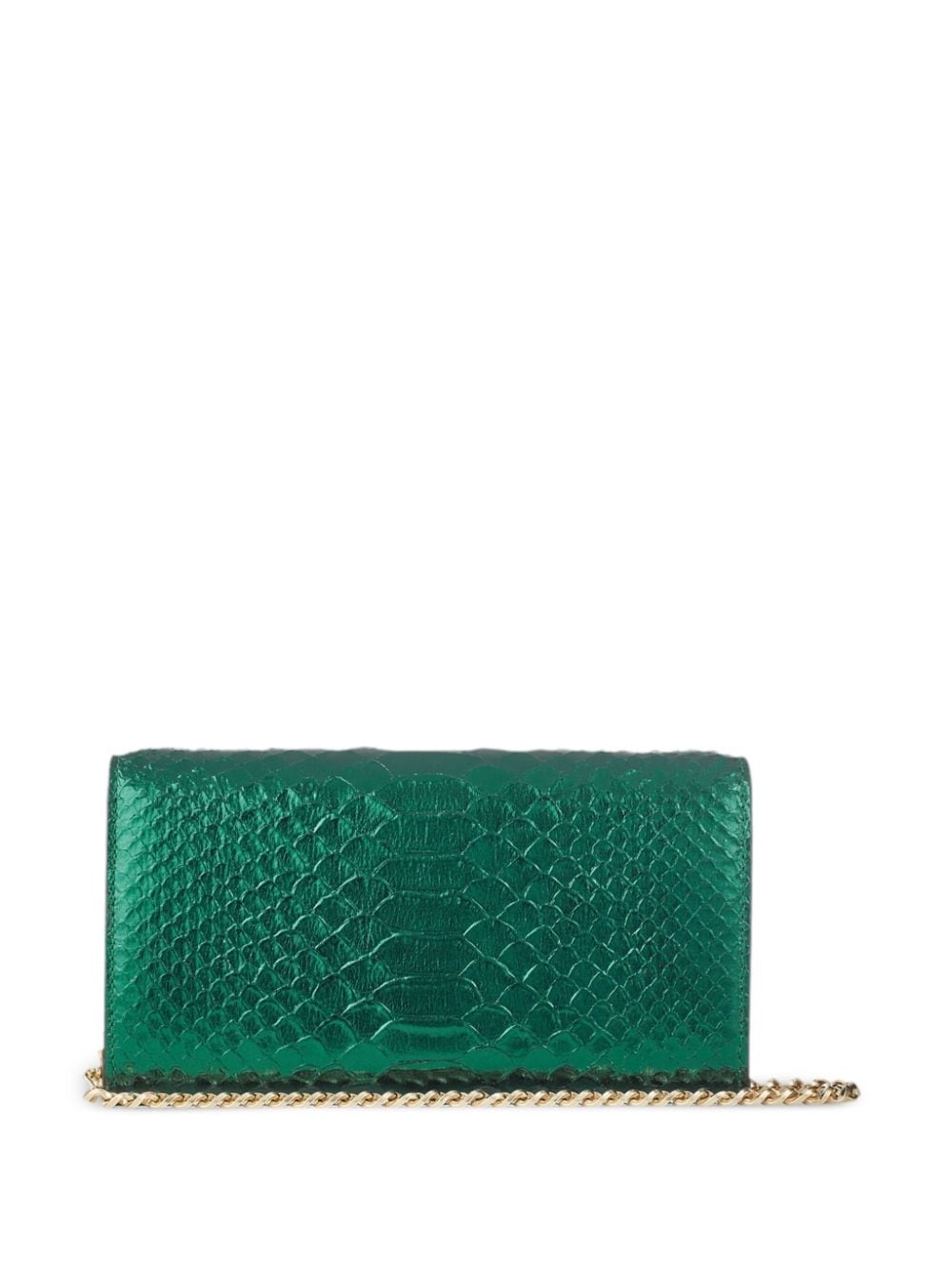 Avenue snakeskin-effect wallet-on-chain - 2