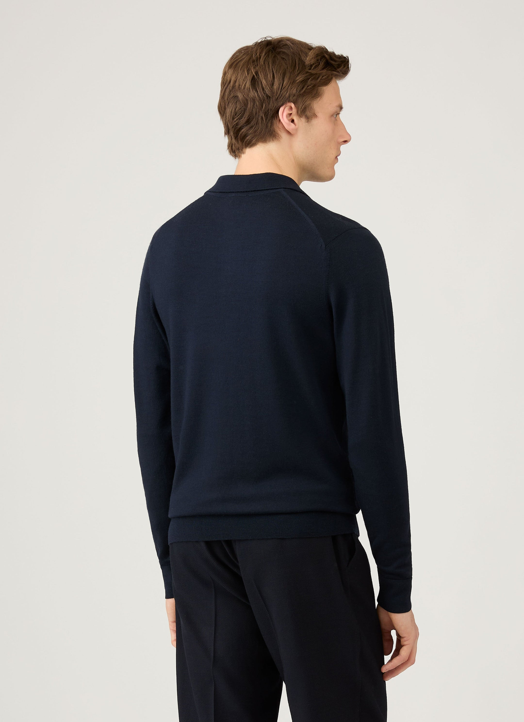 Extra‑Fine Merino Polo Shirt - 5
