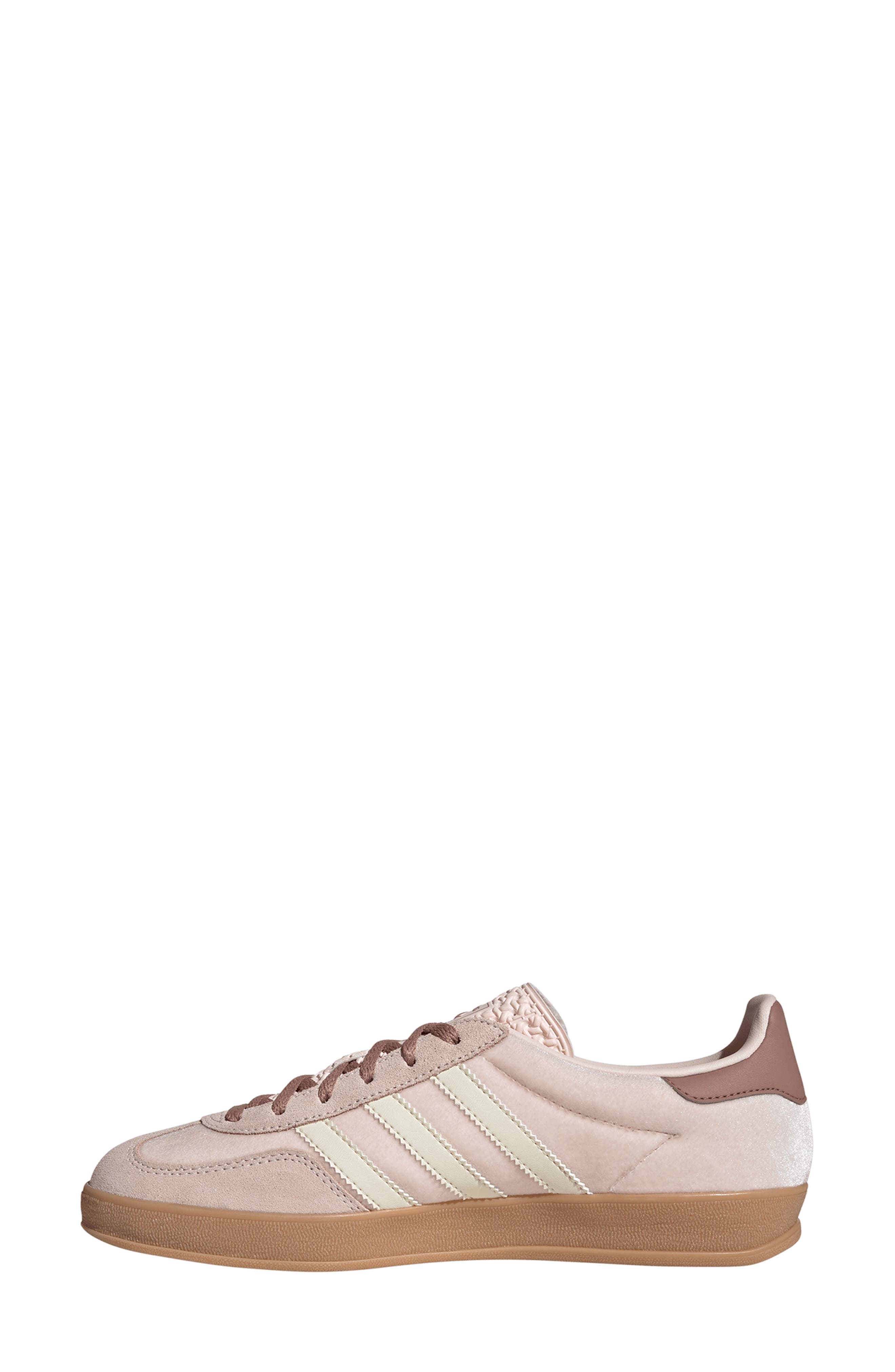 adidas Gazelle Indoor Sneaker in Wonder Quartz/Warm Clay/Gum at Nordstrom - 6