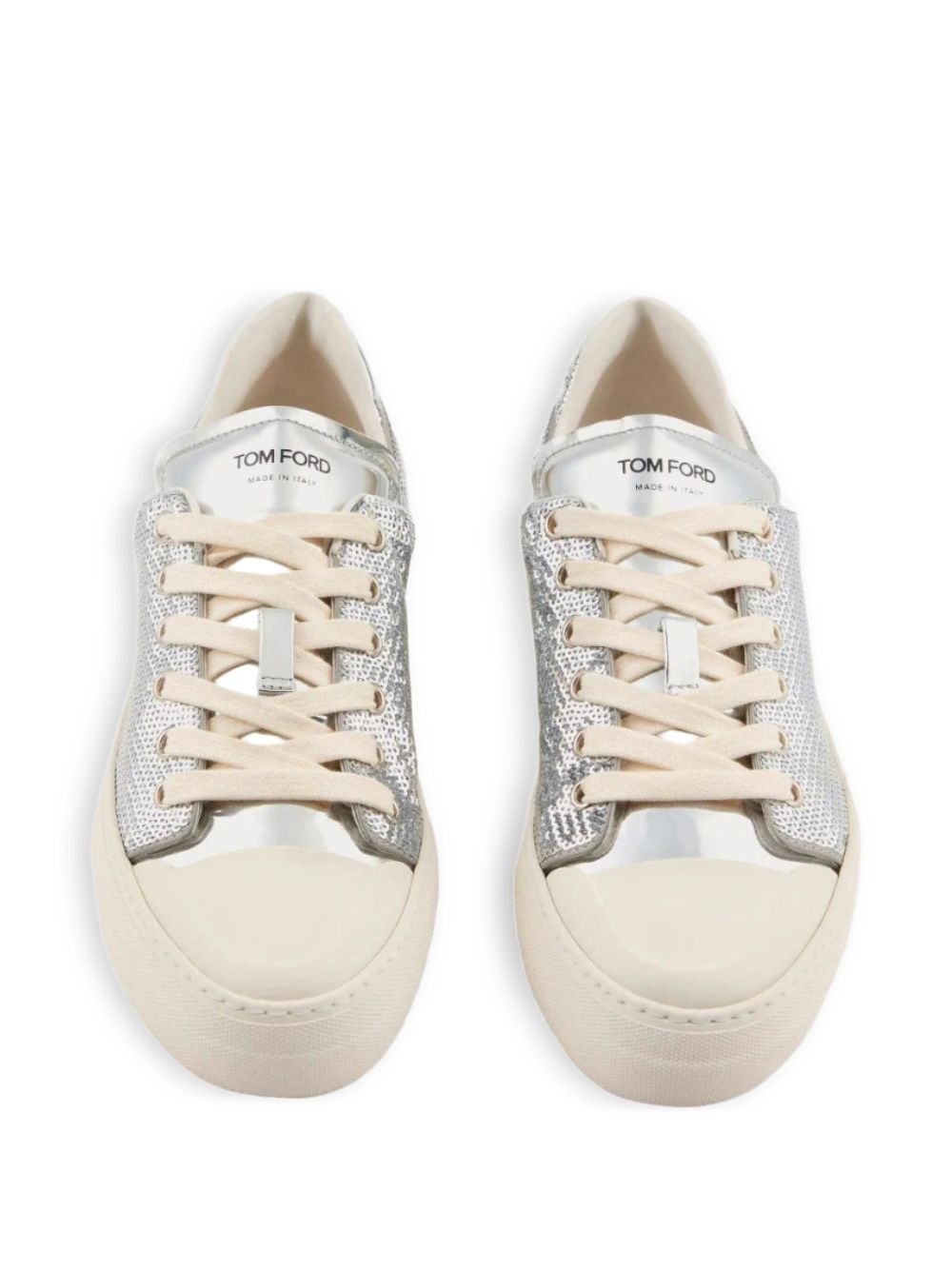 sequin-embellished sneakers - 3