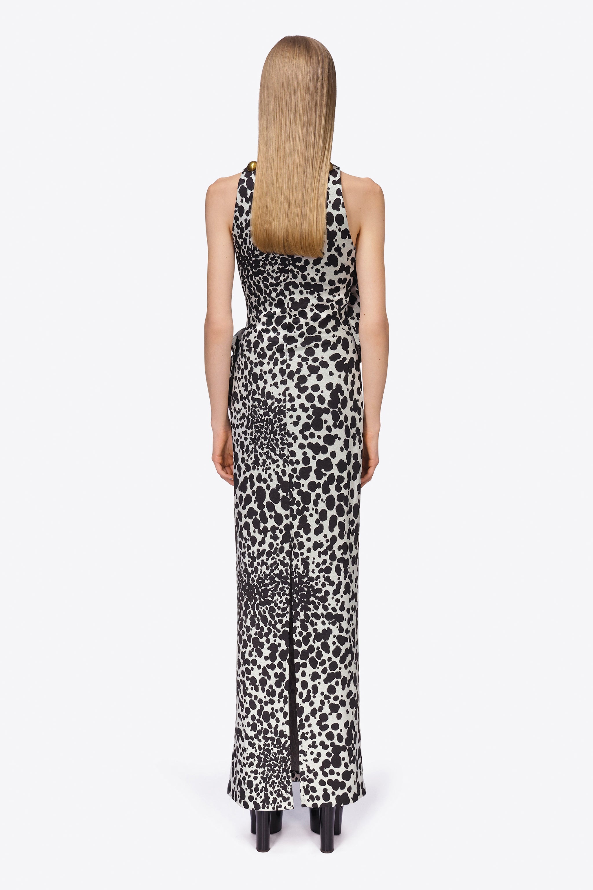 DALMATIAN FLOWER MIDI DRESS - 5