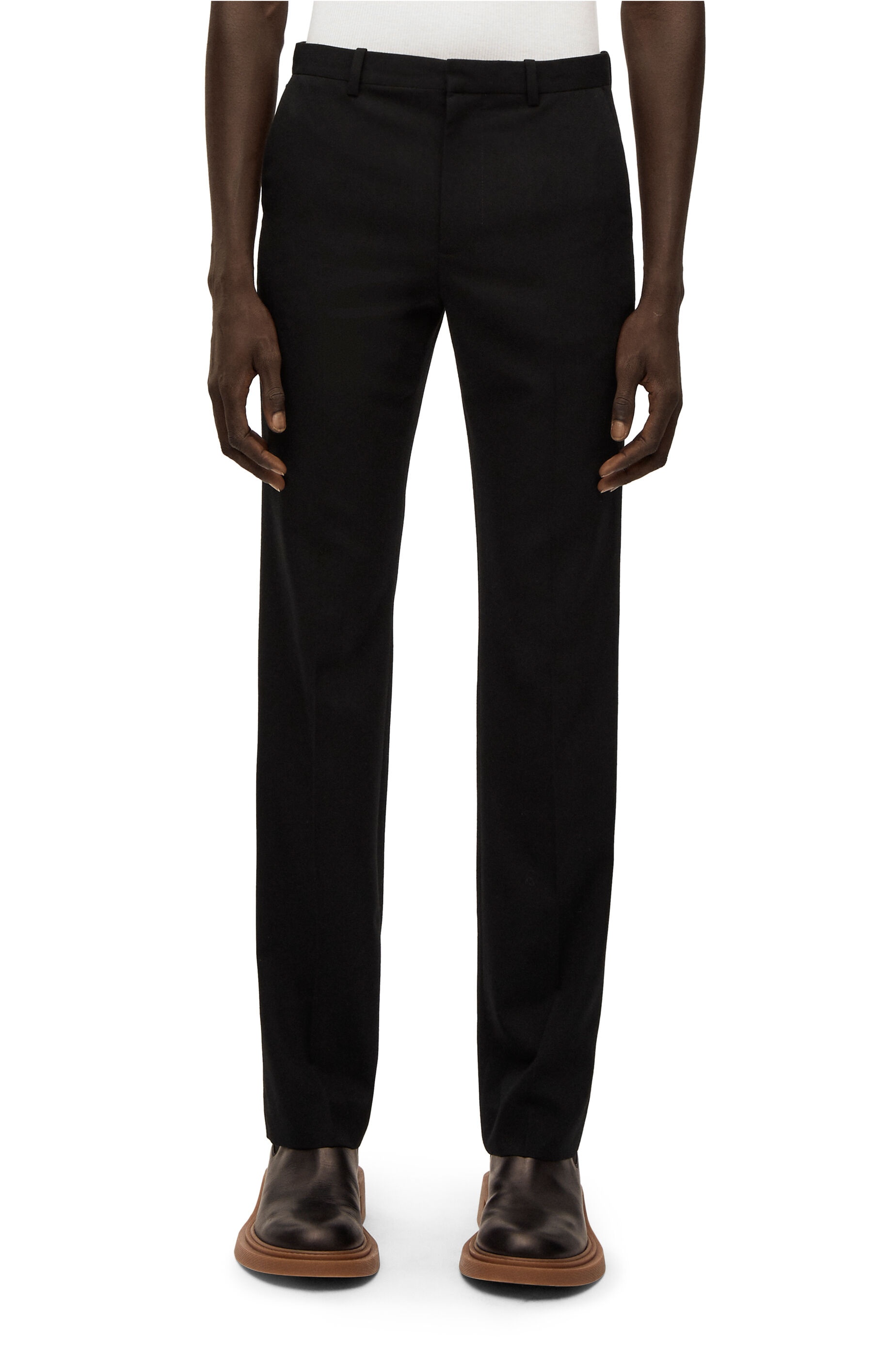 Tailored trousers in wool - 3