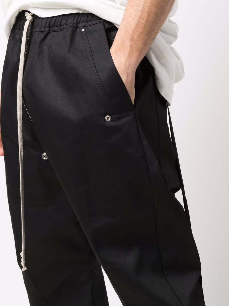 drop-crotch drawstring trousers 5