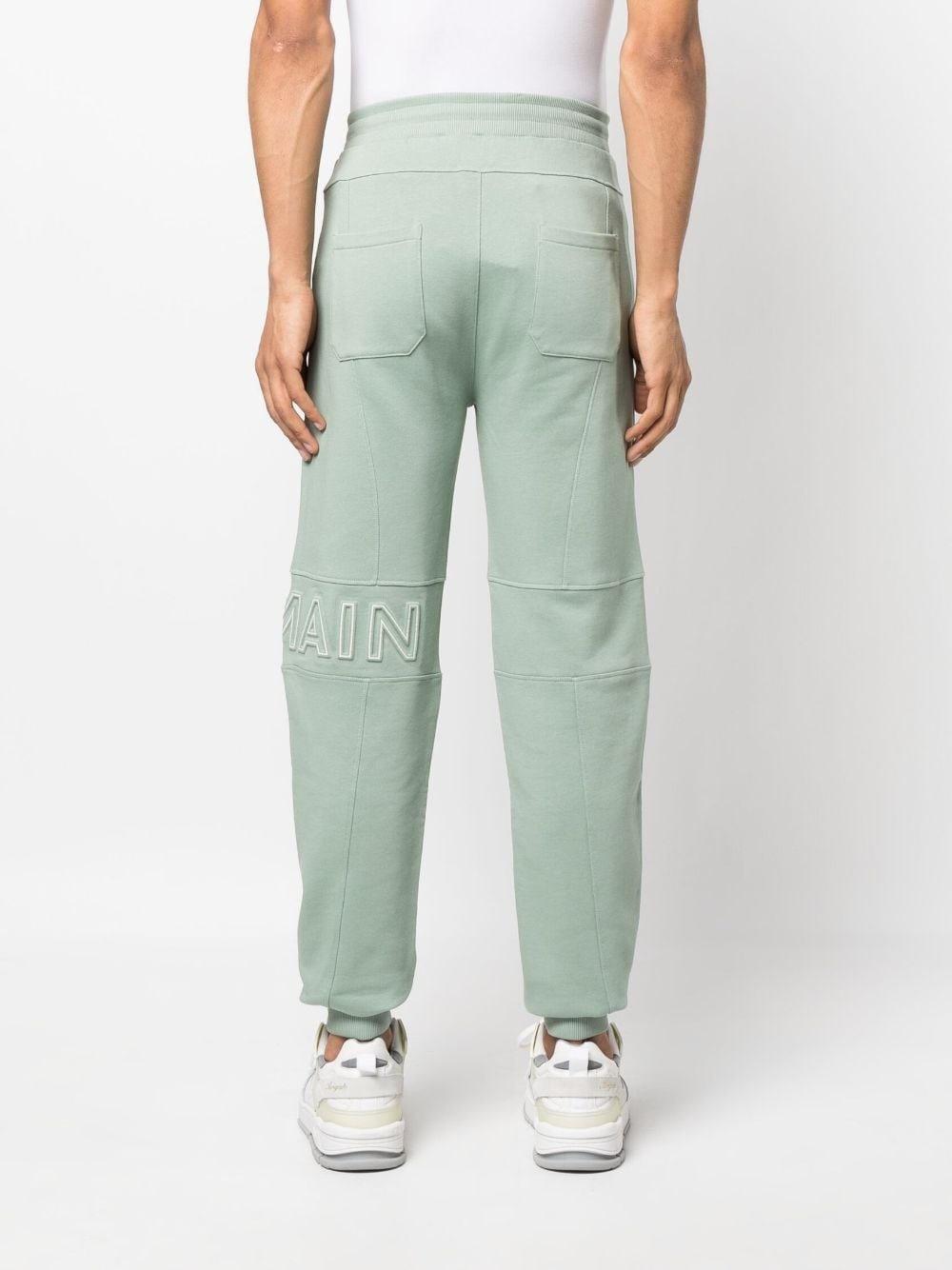 embossed logo track pants - 4
