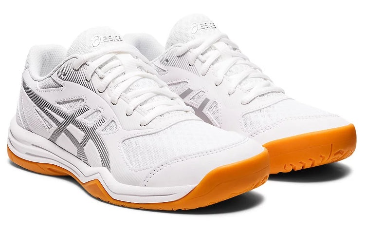 (WMNS) ASICS Upcourt 5 'White Pure Silver Gum' 1072A088-101 - 3