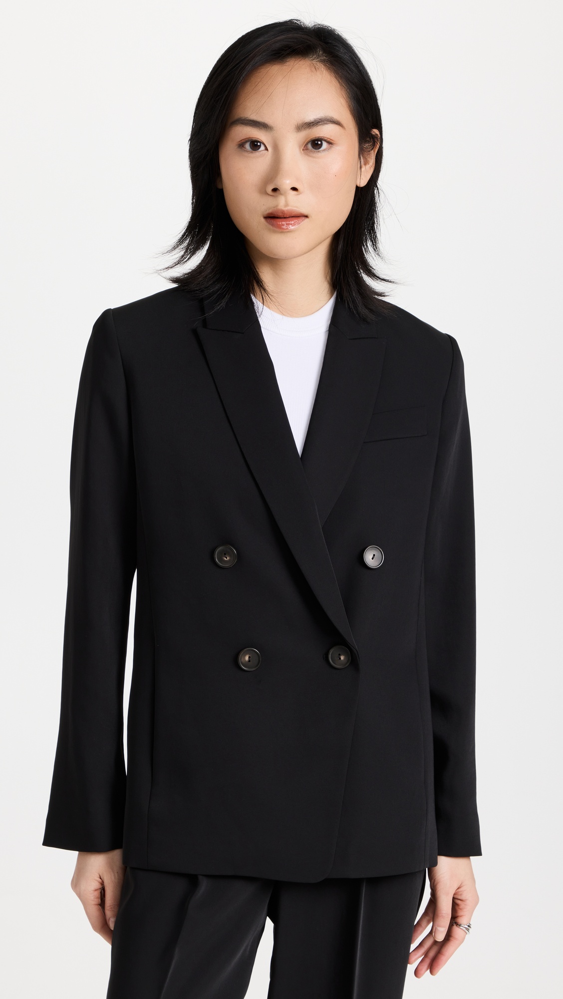 Crepe Suiting Blazer - 6