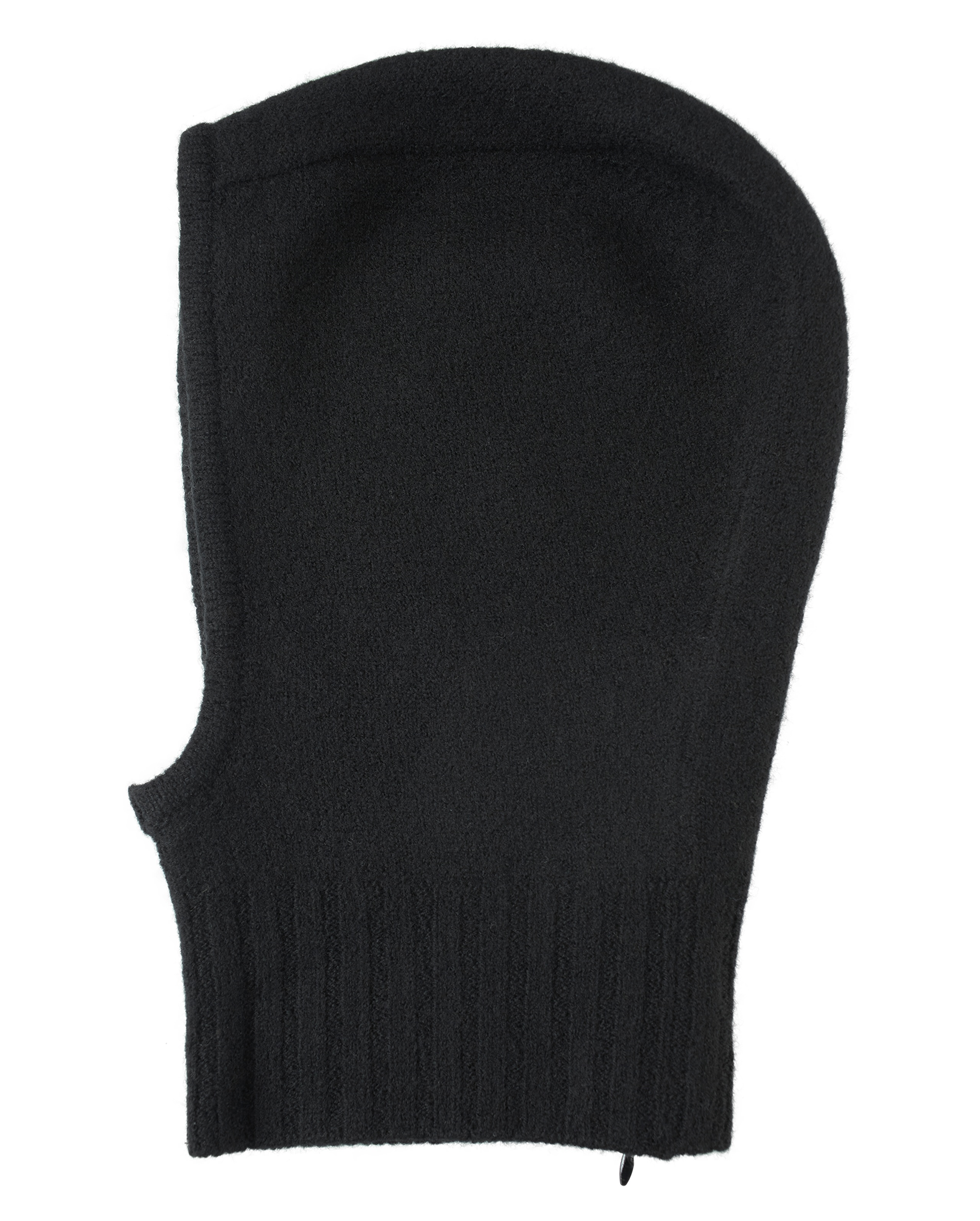 BLACK WOOL BALACLAVA - 2