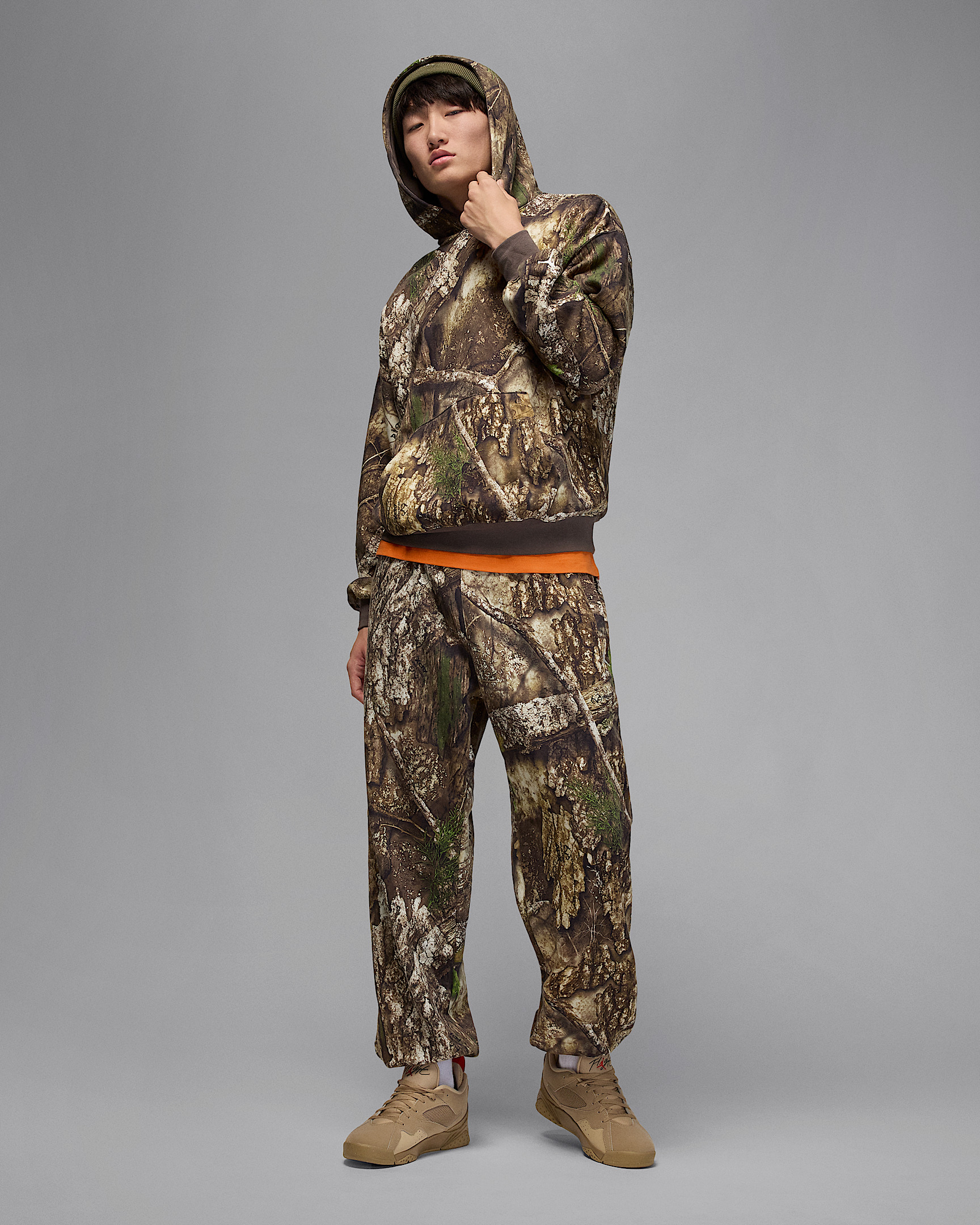 Jordan Brooklyn Men's Fleece Realtree Pullover Hoodie - 6