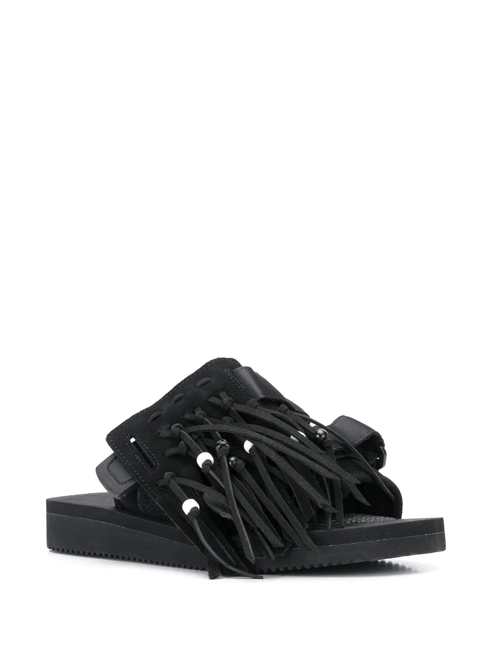 tassel fringe slides - 2