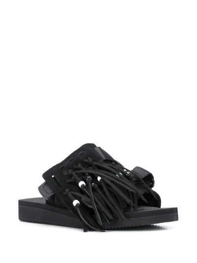 Suicoke tassel fringe slides outlook