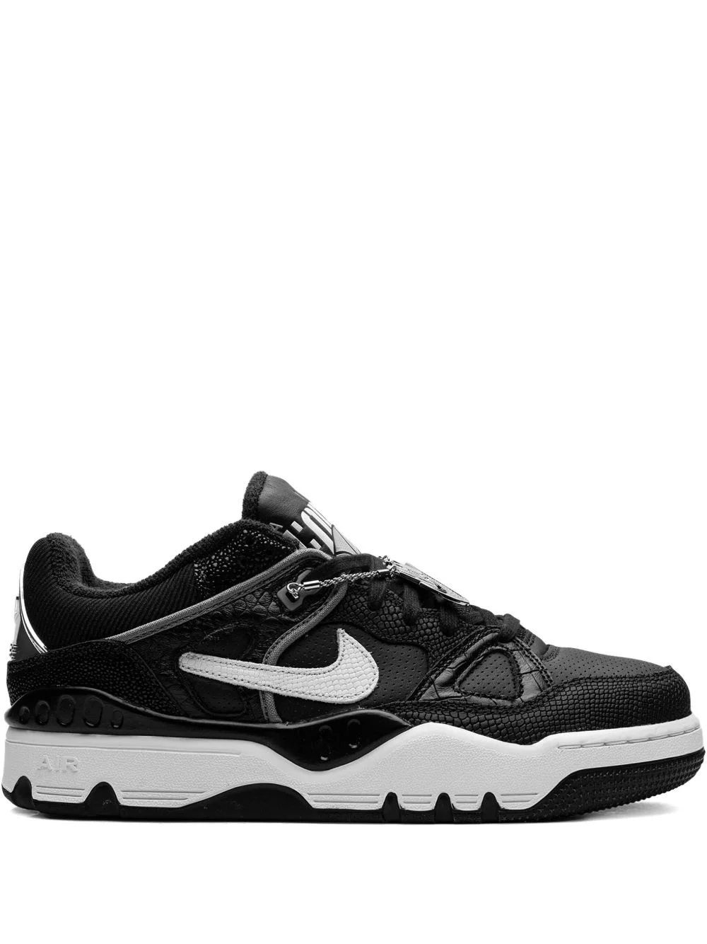 x NIGO Air Force 3 SP "Black/White/Smoke Grey/Metallic Platinum" sneakers - 1