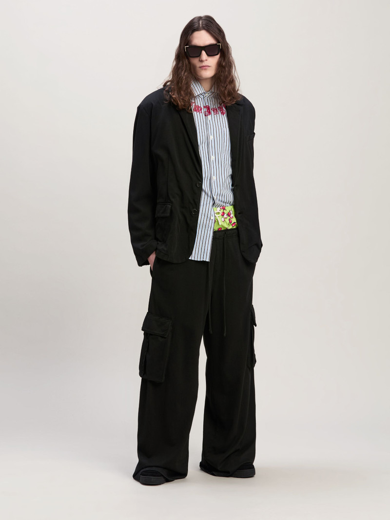 Palm Angels Monogram Cargo Pants outlook