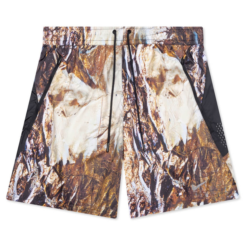 NRG NOCTA RUN SHORT SOLID - BLACK/MULTI-COLOR - 1