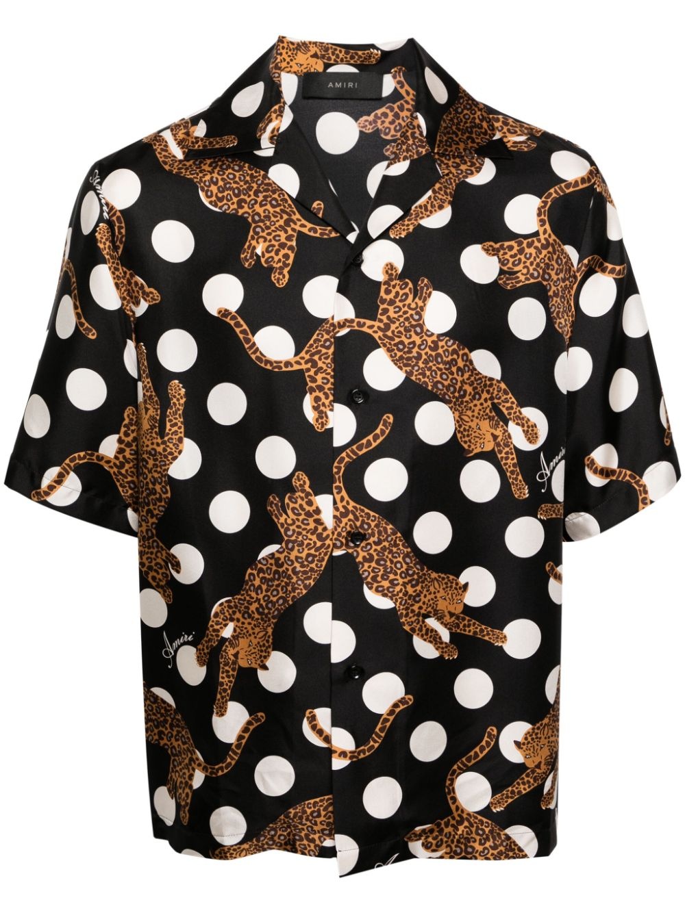 Ghepard silk shirt - 1