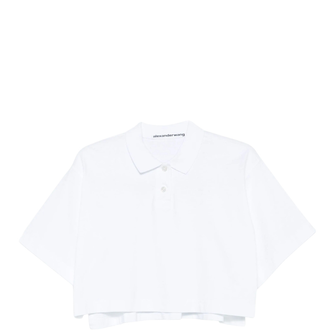 Cropped Polo T-Shirt - 7