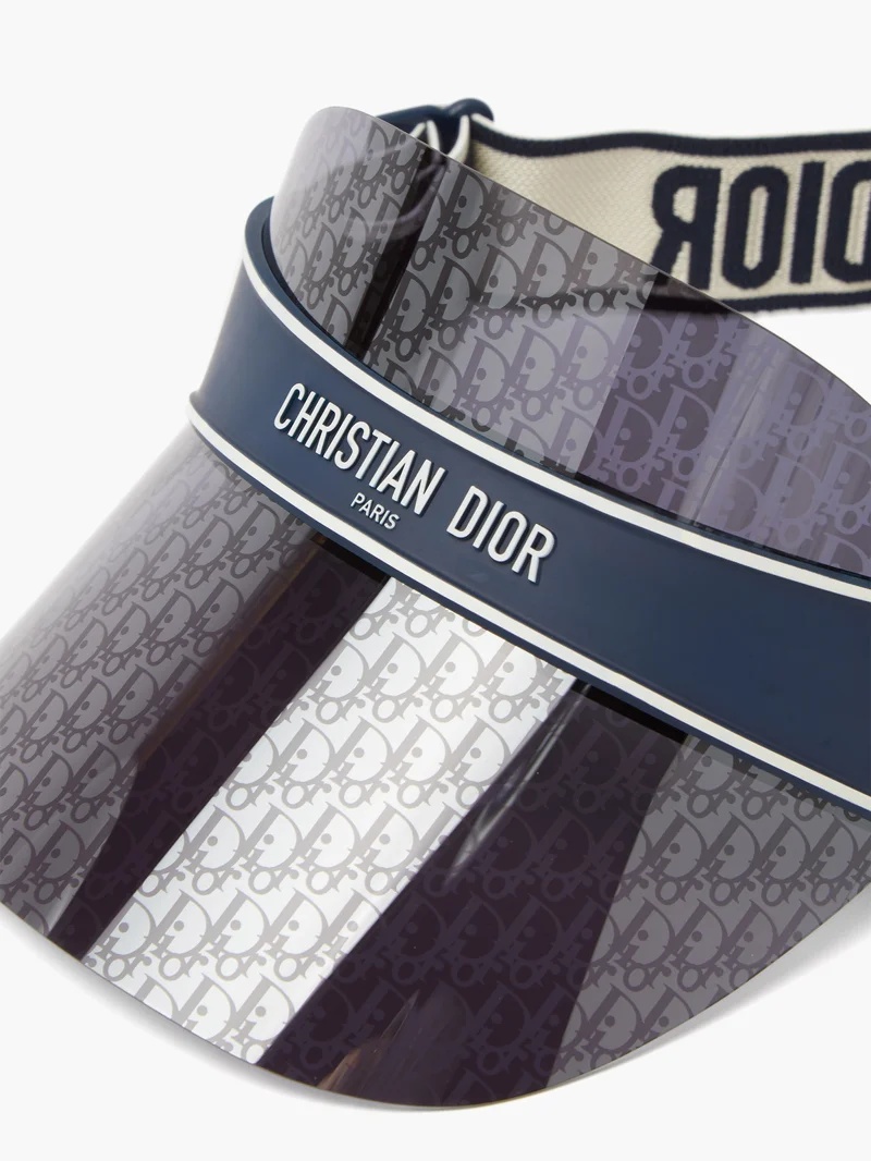 DiorClub Oblique monogram-lens visor - 5