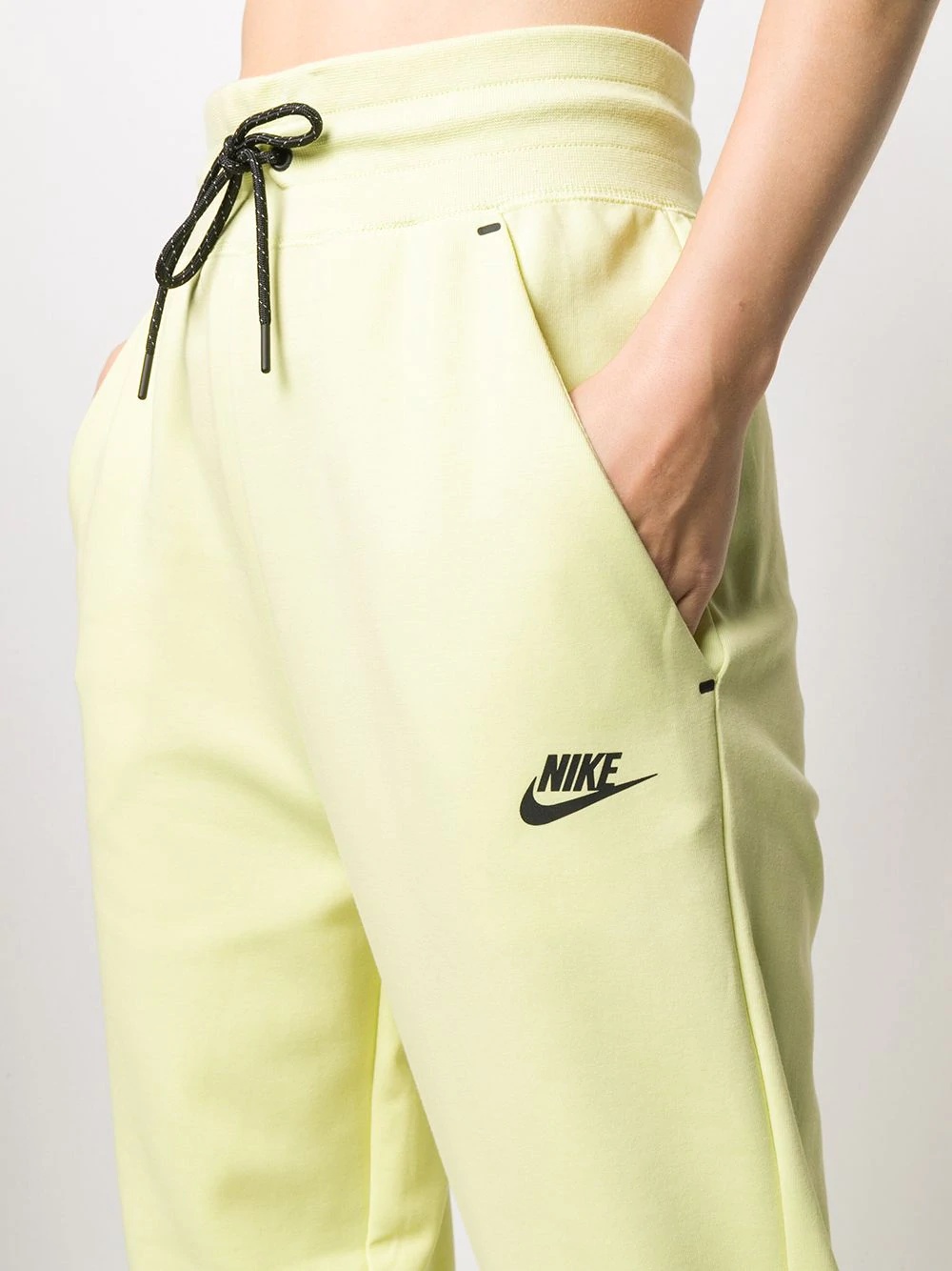 contrasting panel detail track pants - 5