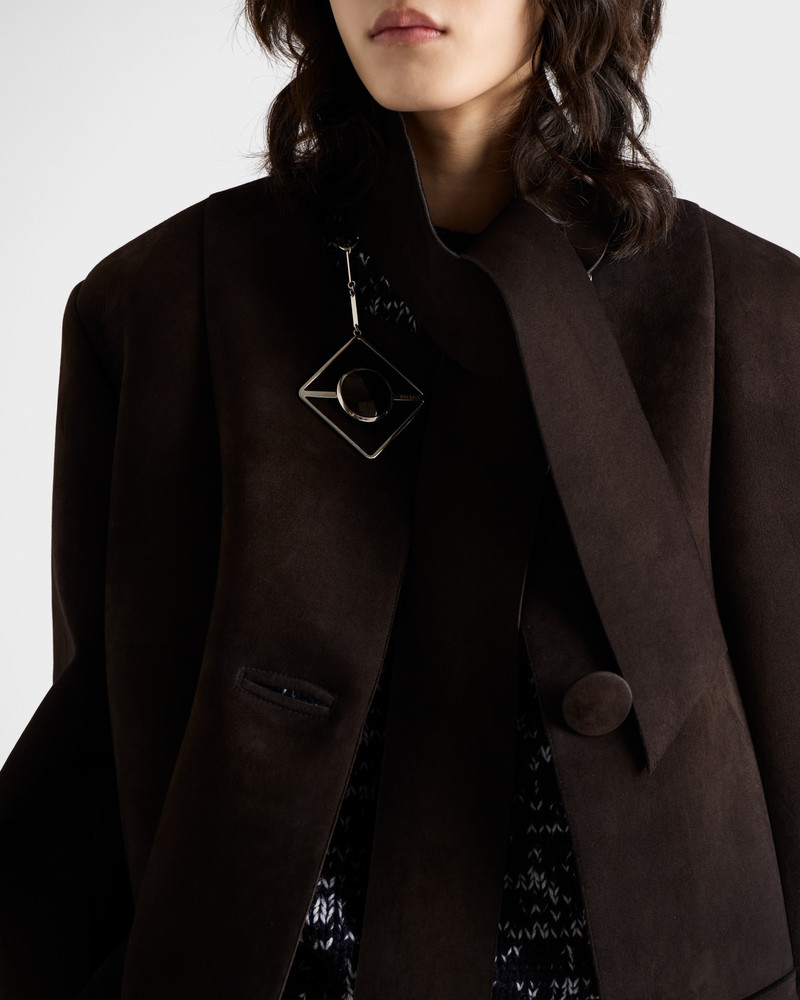 Bonded suede jacket 6