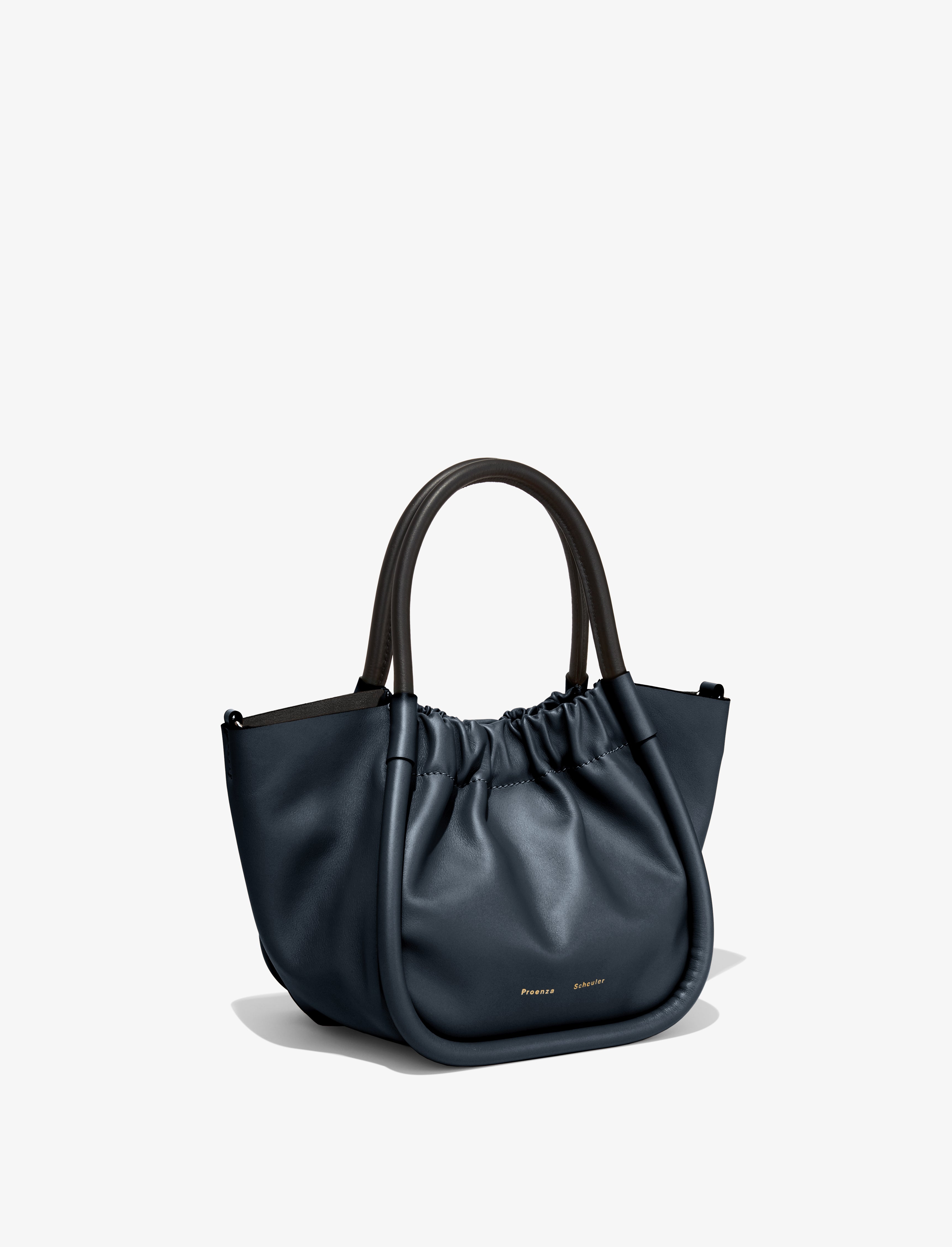 Small Ruched Crossbody Tote 3