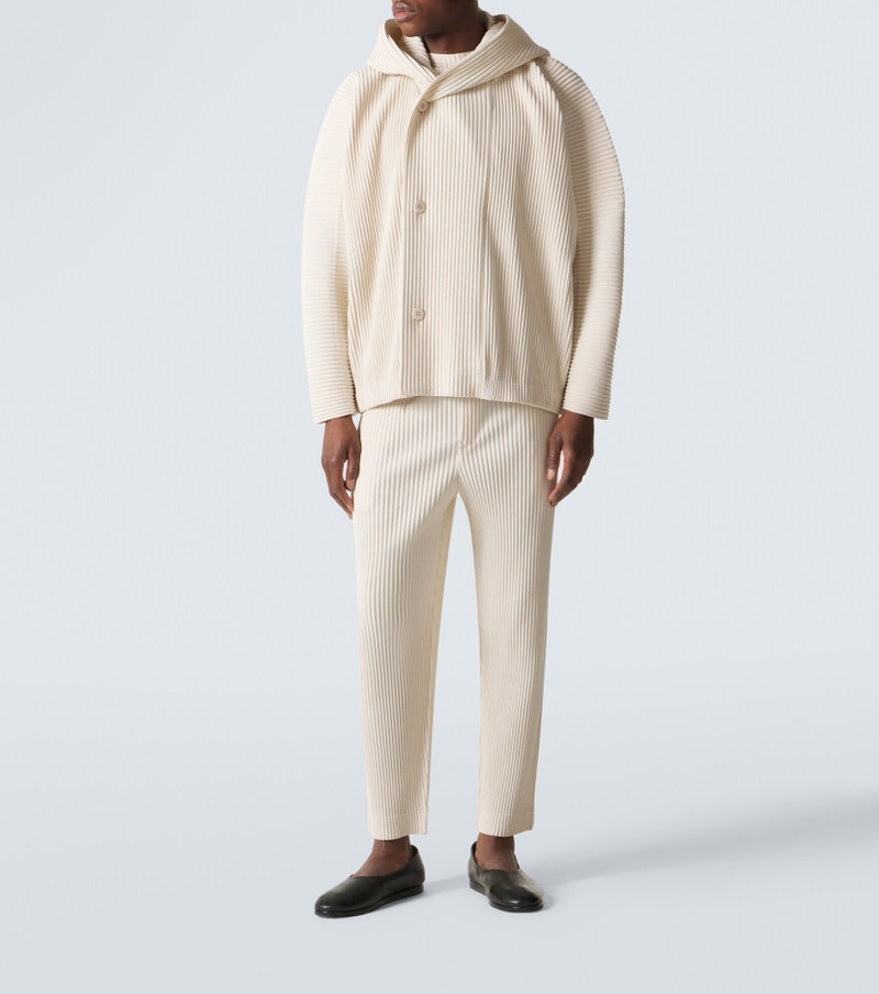 ISSEY MIYAKE Monthly Colors: March pleated double-breasted cardigan outlook