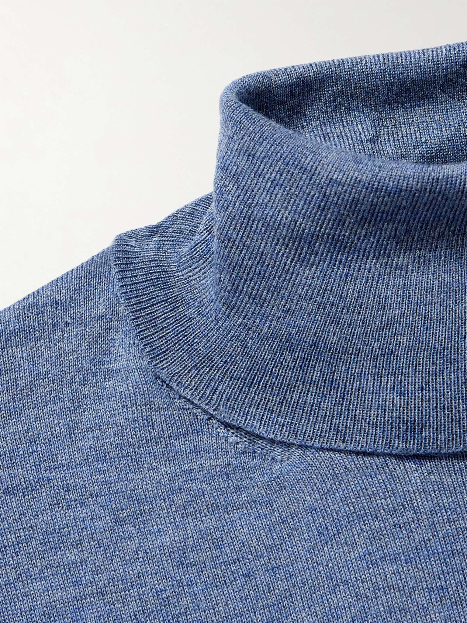 Slim-Fit Merino Wool Rollneck Sweater - 5