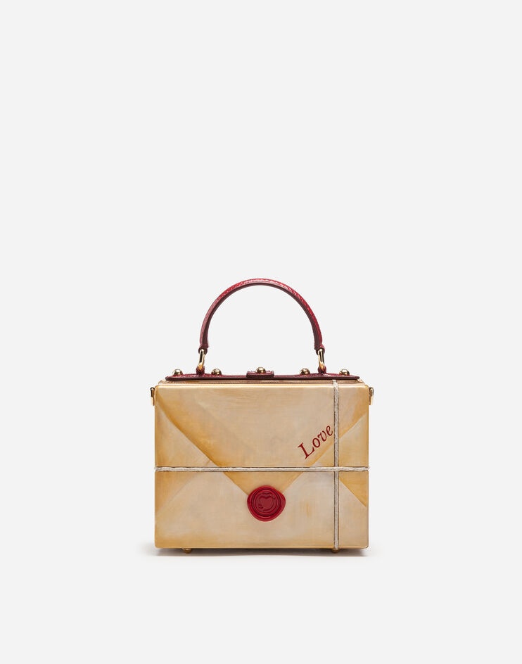 Dolce Box bag in inlaid wood - 4