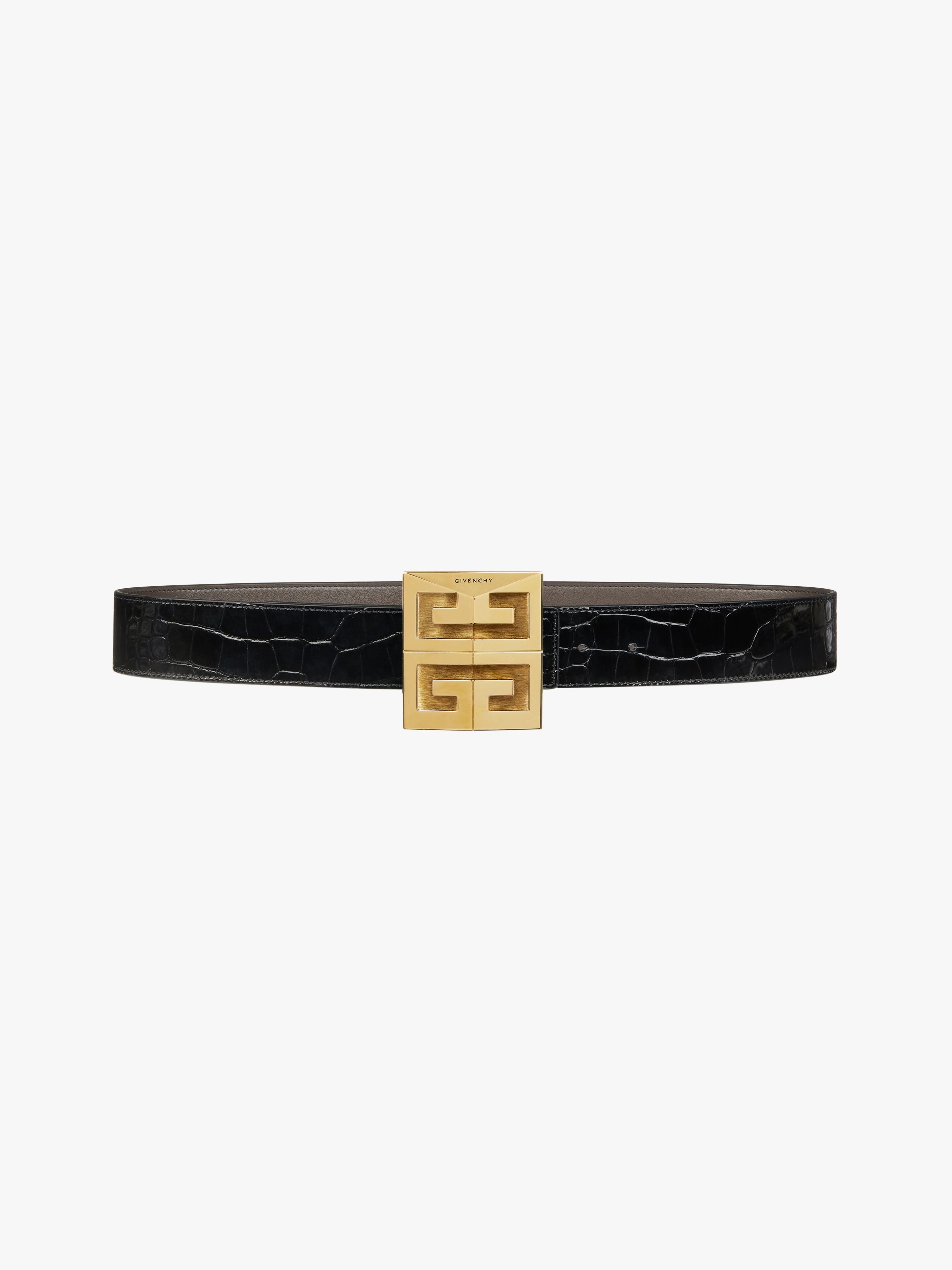 4G REVERSIBLE BELT IN LEATHER - 1