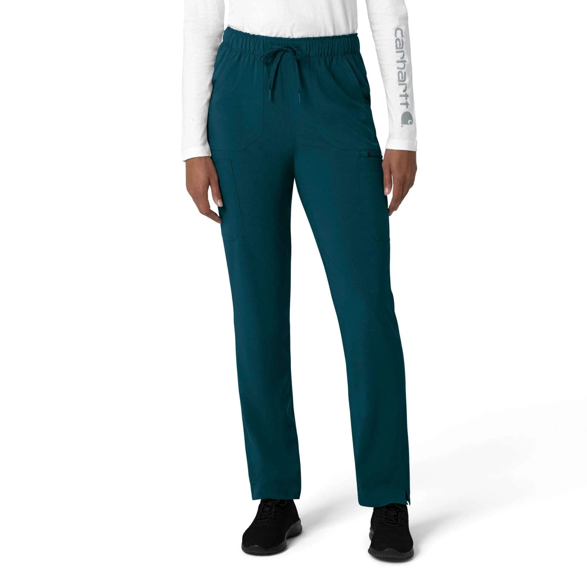 Women's Force Cross-Flex Straight Leg Cargo Scrub Pant - 1