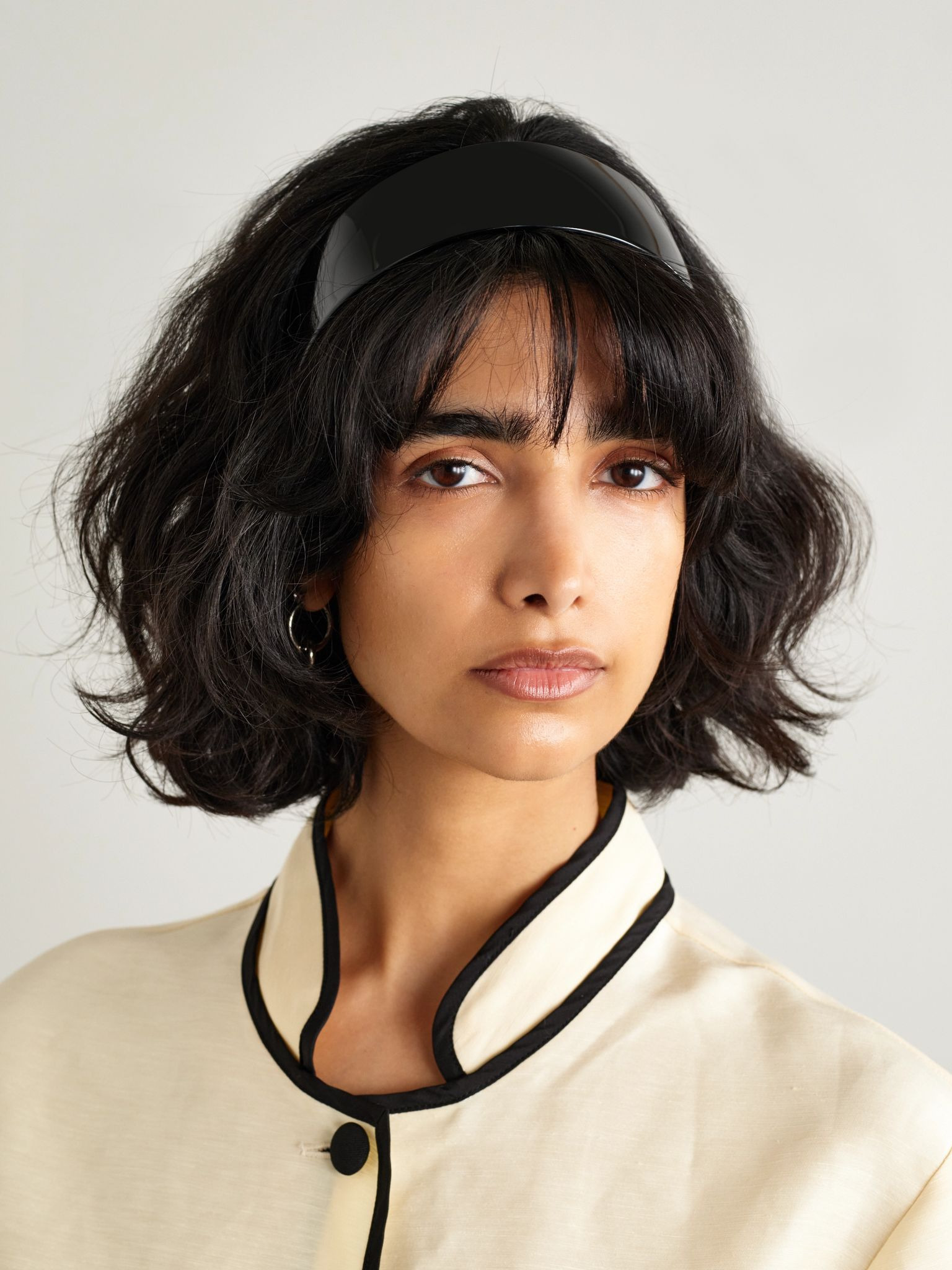 Bessette acetate headband Black - 2
