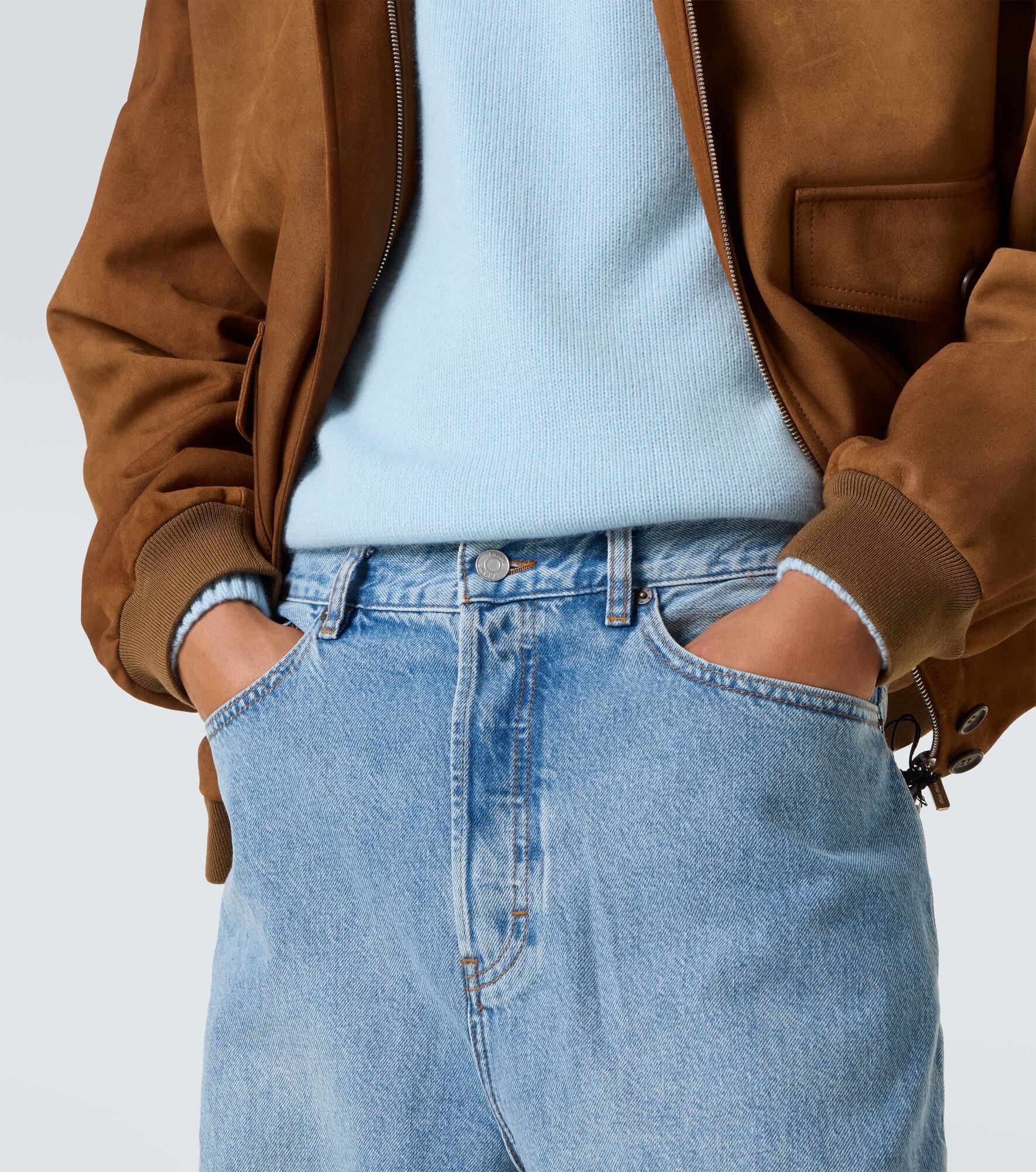 The Baggy high-rise wide-leg jeans - 5
