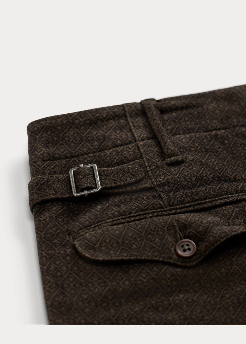 Diamond-Print Moleskin Officer’s Pant 9