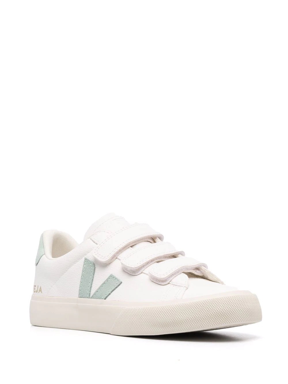 logo-patch touch-strap sneakers - 2
